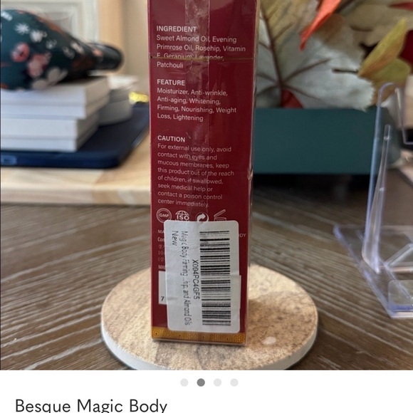 Magic Luxury Body Oil - Red - Picture 6 of 11